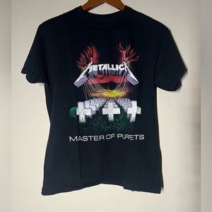 RETRO METALLICA GRAPHIC SHORT T MEDIUM